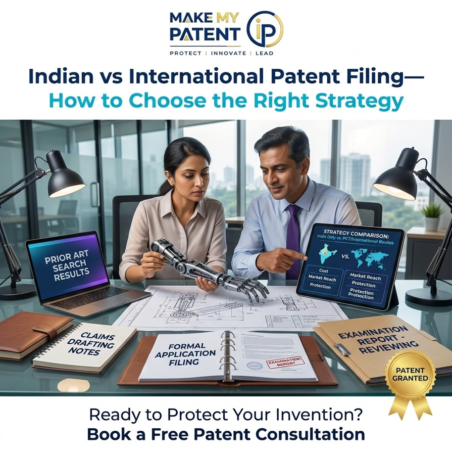 Indian vs International Patent Filing—How to Choose the Right Strategy
