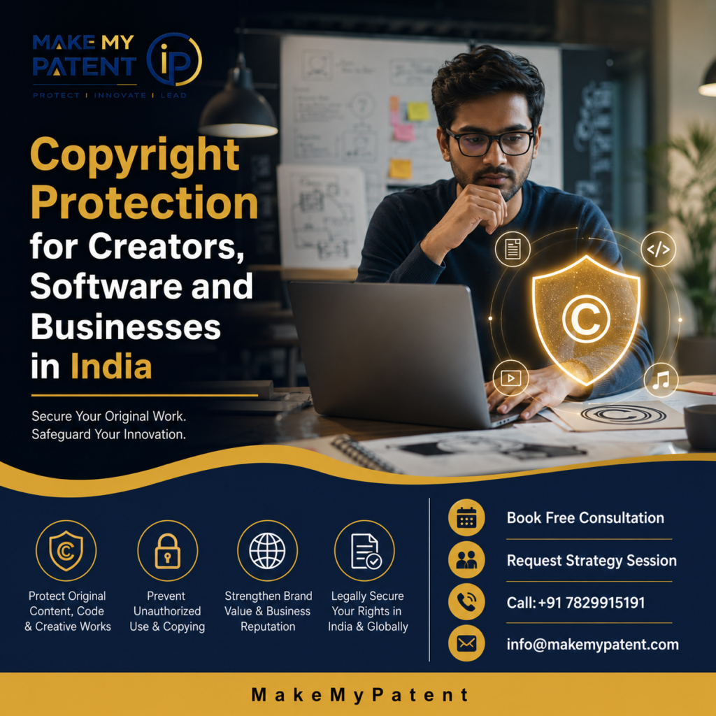 Copyright Protection for Creators, Software, and Businesses in India
