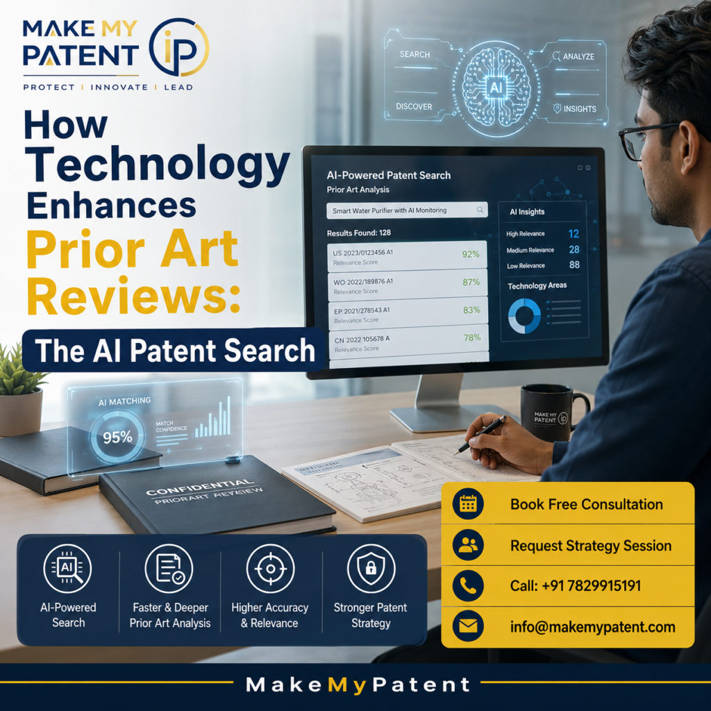 How Technology Enhances Prior Art Reviews: The AI Patent Search