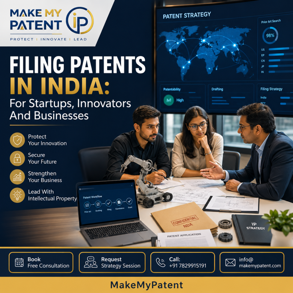 Filing Patents In India: For Startups, Innovators And Businesses