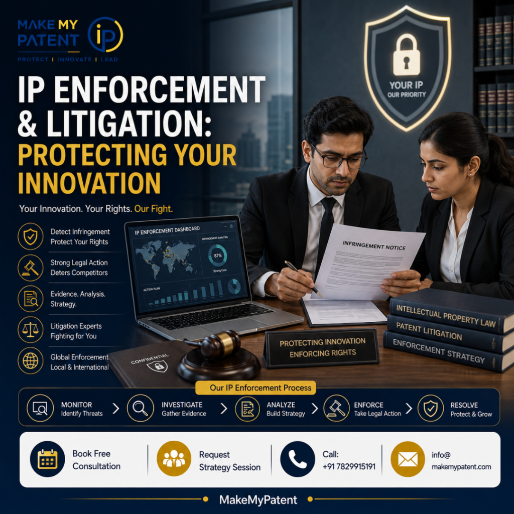 IP Enforcement & Litigation: Protecting Your Innovation