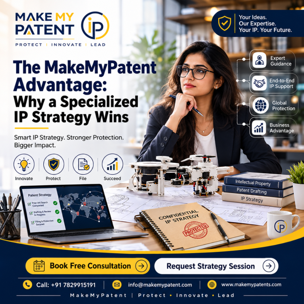 The MakeMyPatent Advantage: Why a Specialized IP Strategy Wins